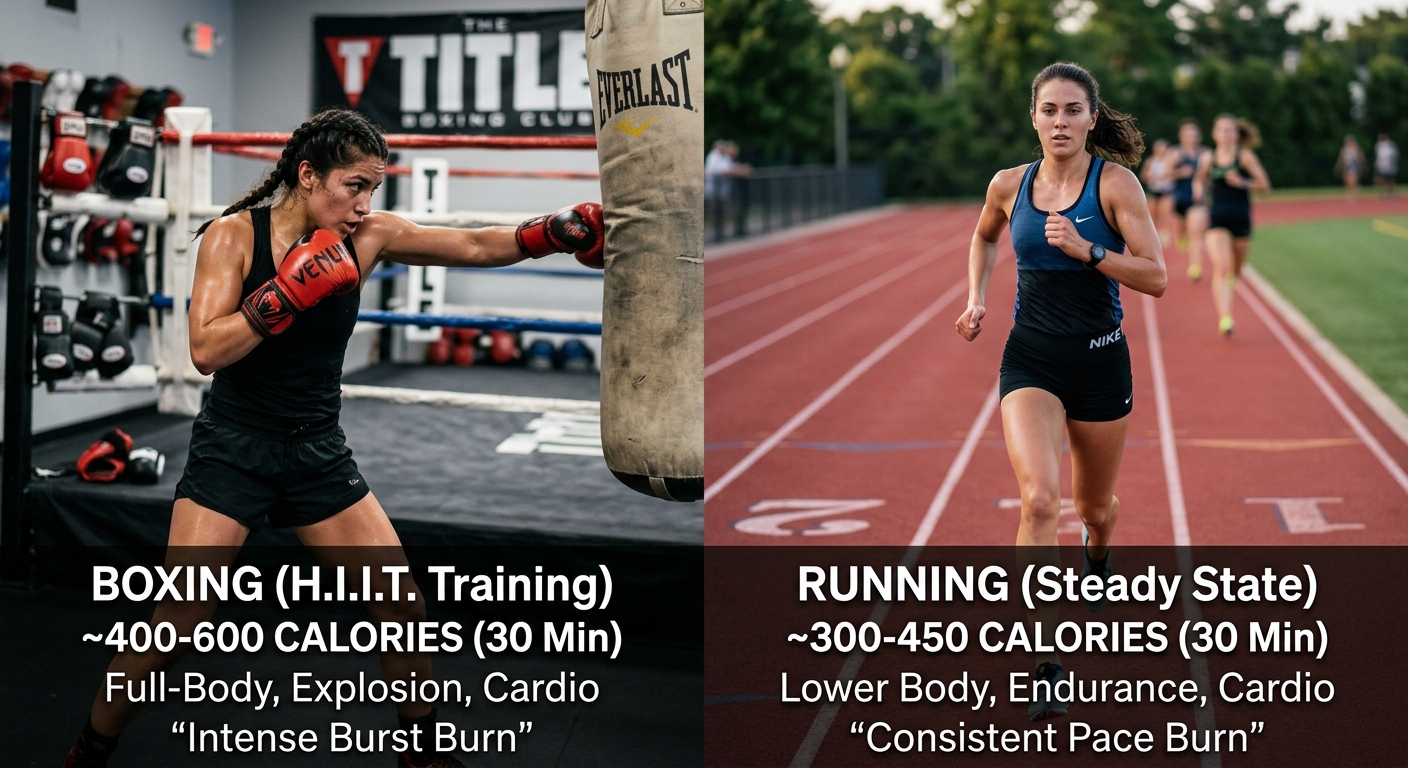 Boxing workout for weight loss