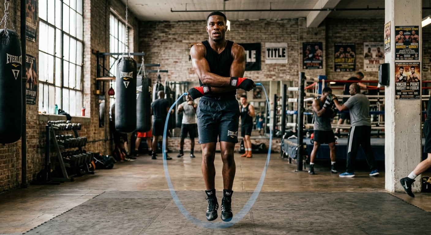 Jump rope cardio training